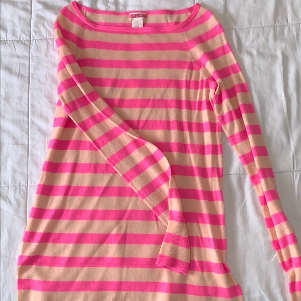 Long sleeve 100% cashmere crew neck sweater